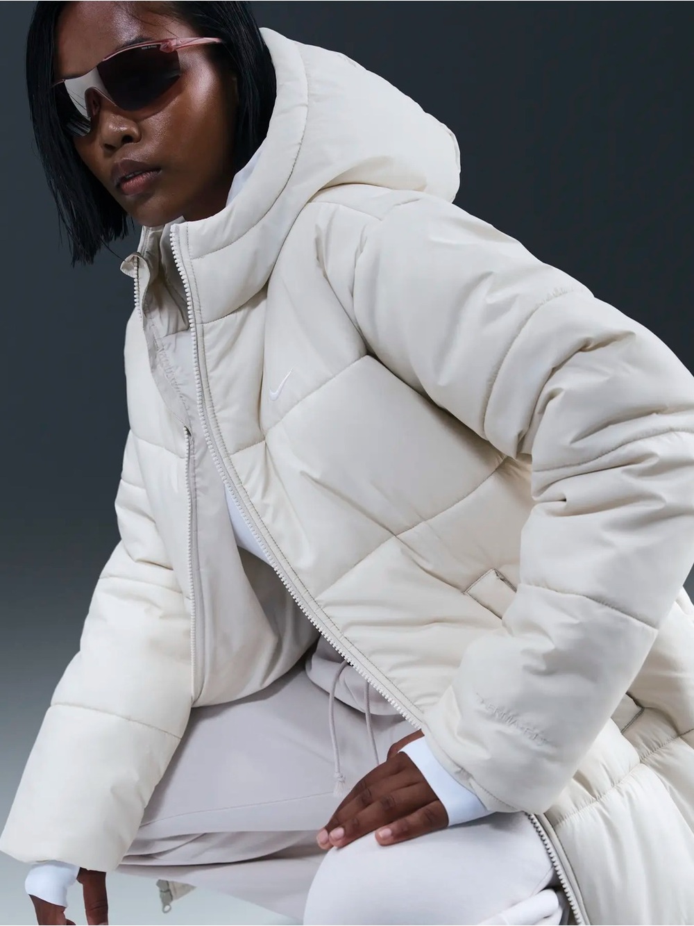 Nike Therma-Fit Cream White Puffer Jacket*NWT